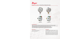 Thumbnail of document Data Sheet - SGZ 2.5 in Industrial Pressure Gage
